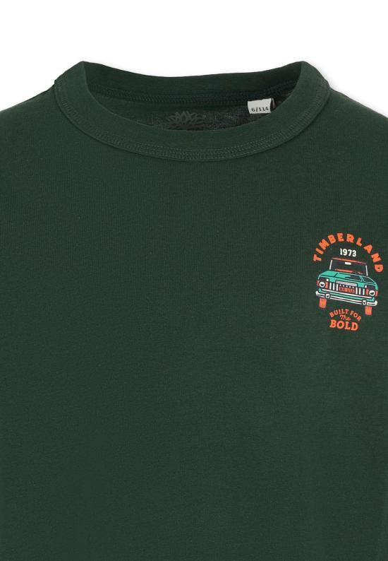 25FW [키즈] 팀버랜드 티셔츠 T60540 672 GREEN - TIMBERLAND