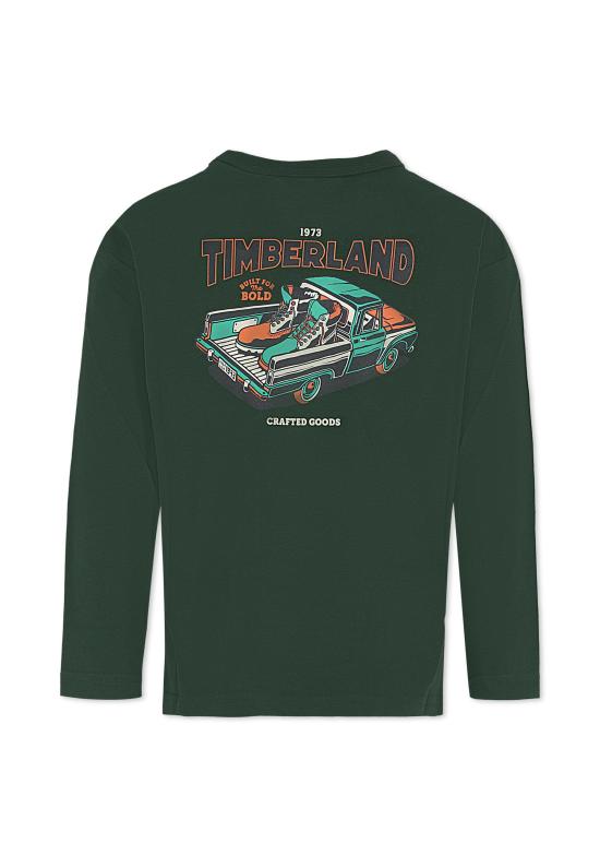 25FW [키즈] 팀버랜드 티셔츠 T60540 672 GREEN - TIMBERLAND