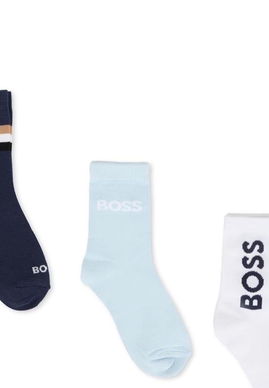 25FW [키즈] 보스 발목 양말 J52636 10P WHITE - BOSS