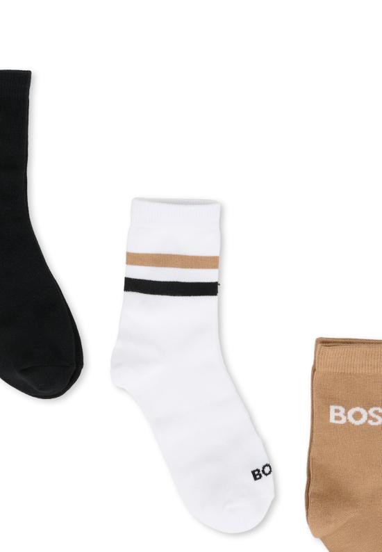 25FW [키즈] 보스 발목 양말 J52636 09B BLACK - BOSS