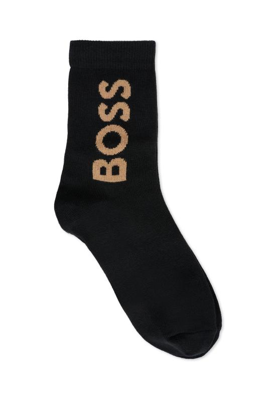 25FW [키즈] 보스 발목 양말 J52636 09B BLACK - BOSS