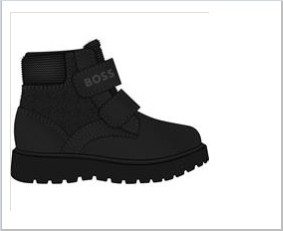 25FW [키즈] 보스 미들 부츠 J52587 09B BLACK