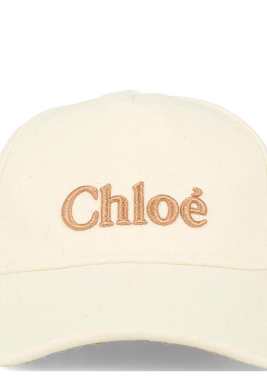 25FW [키즈] 끌로에 모자 C20681 148 IVORY - CHLOE