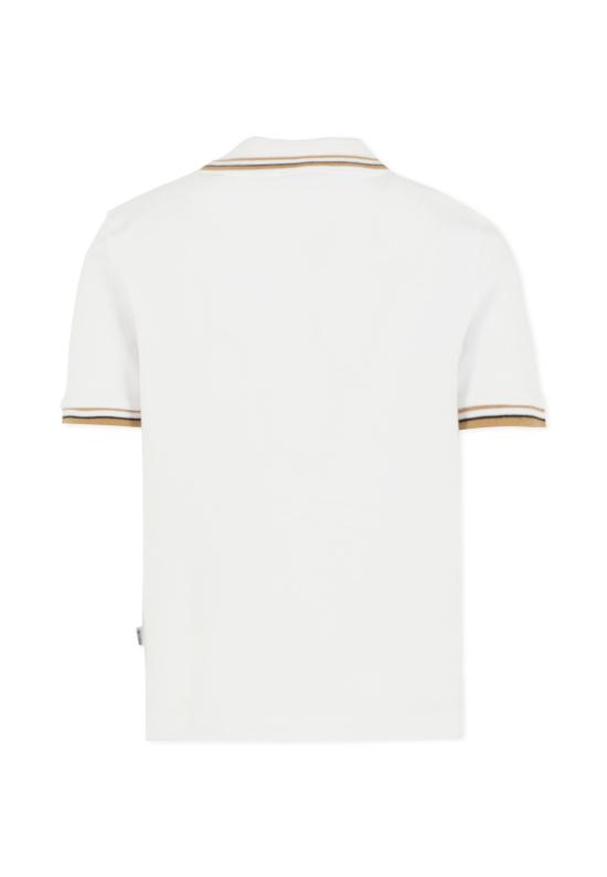 25FW [키즈] 보스 폴로 셔츠 J52332 10P WHITE - BOSS