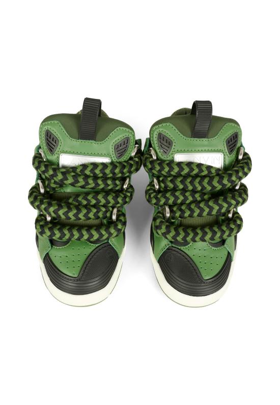 25FW [키즈] 랑방 스니커즈 N30308 665 GREEN - LANVIN