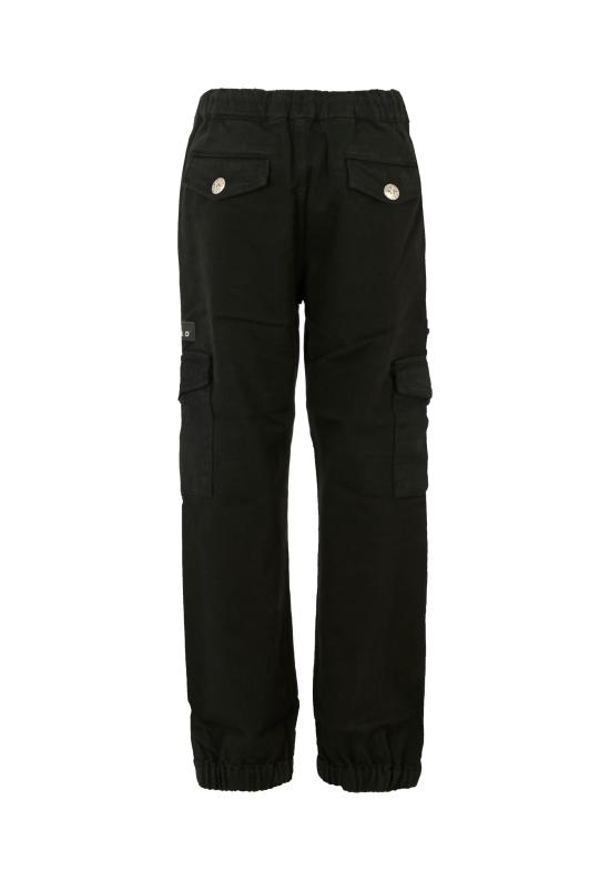 25FW [키즈] 리치몬드 스트레이트 팬츠 RBA25090PA BLACK - RICHMOND