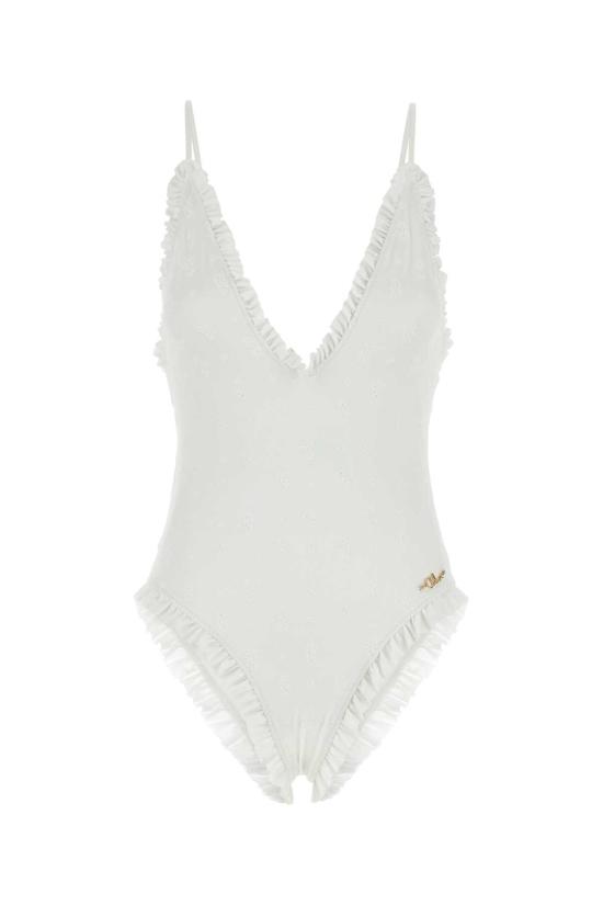 25FW 끌로에 비키니 수영복 CH25AMB12471 101 White