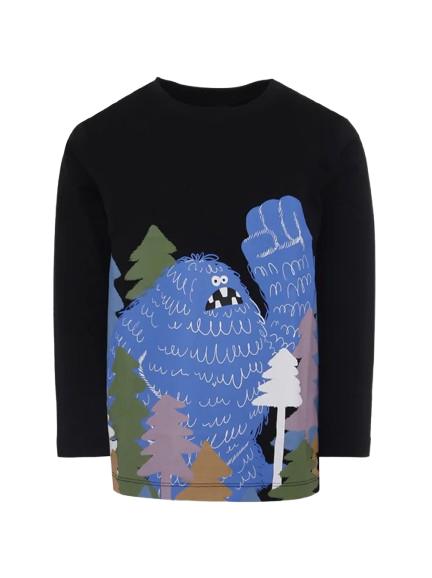 25FW [키즈] 스텔라 맥카트니 티셔츠 TX8Q70 Z0434 930 Black