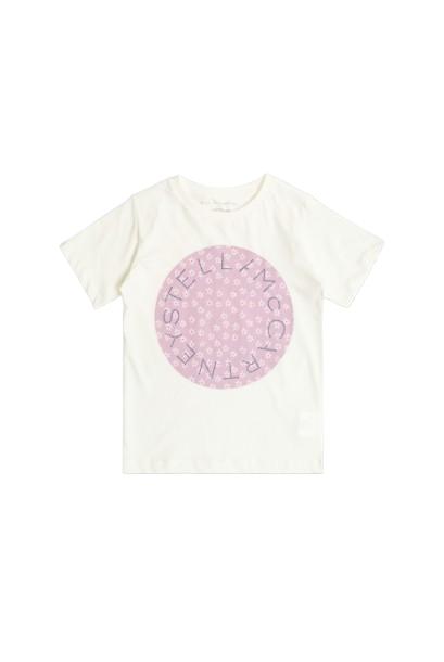 25FW [키즈] 스텔라 맥카트니 티셔츠 TX8B21 Z0434 101 Cream