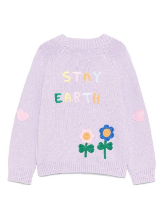 25FW [키즈] 스텔라 맥카트니 가디건 TX9A10 Z1528 522 Lilac - STELLA MCCARTNEY