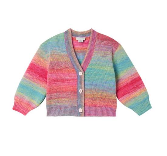 25FW [키즈] 스텔라 맥카트니 가디건 TX9A90 Z1529 999 MultiColour