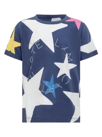 25FW [키즈] 스텔라 맥카트니 티셔츠 TX8B41 Z0913 667MC Blue