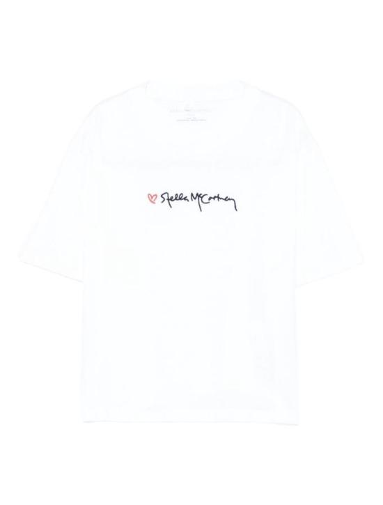 25FW [키즈] 스텔라 맥카트니 티셔츠 TX8C51 Z0434 100 White