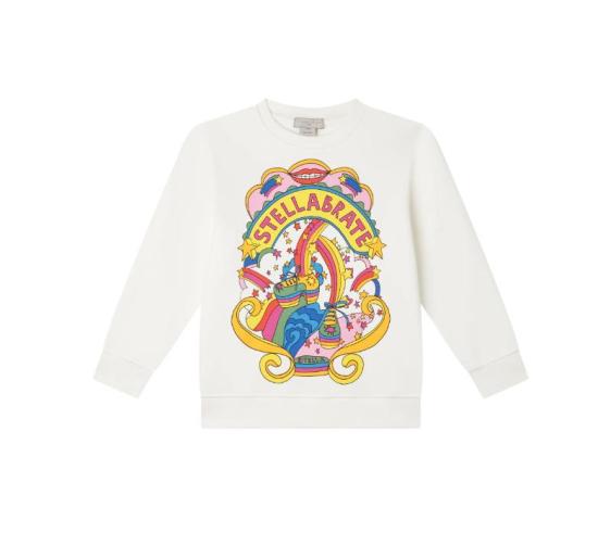 25FW [키즈] 스텔라 맥카트니 니트/스웻셔츠 TX4B50 Z0453 101 Cream