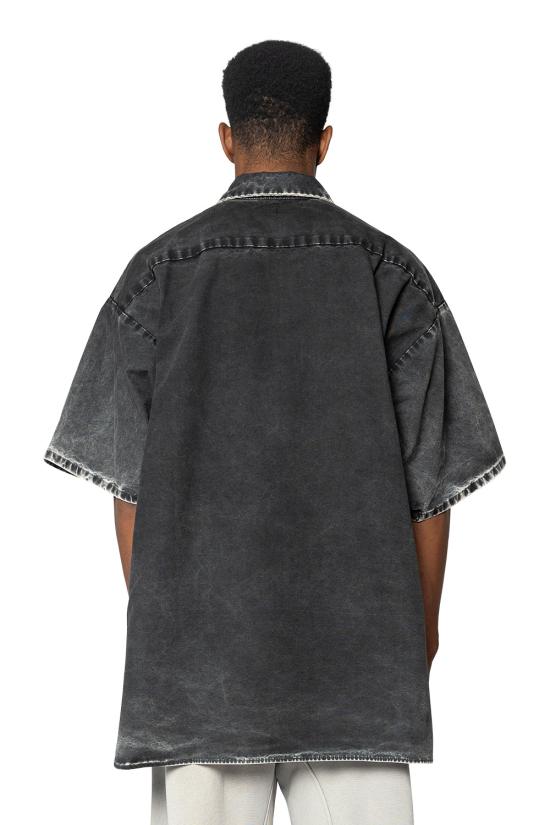 25FW 리빙톤 르아 레비스 123 반팔 셔츠 WORK SI08 WBLK - RIVINGTON ROI REBIS 123