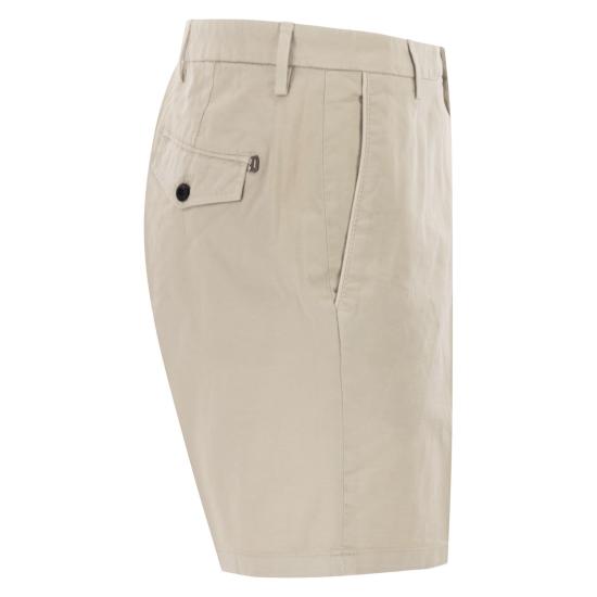 25SS 돈답 숏팬츠 UP471GS0096UPTDDU LIGHT BEIGE - DONDUP