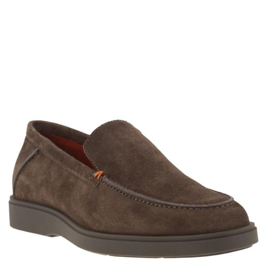 25FW 산토니 로퍼 MGDT17824SMOKSVU DARK BROWN - SANTONI