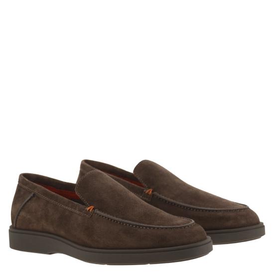 25FW 산토니 로퍼 MGDT17824SMOKSVU DARK BROWN - SANTONI