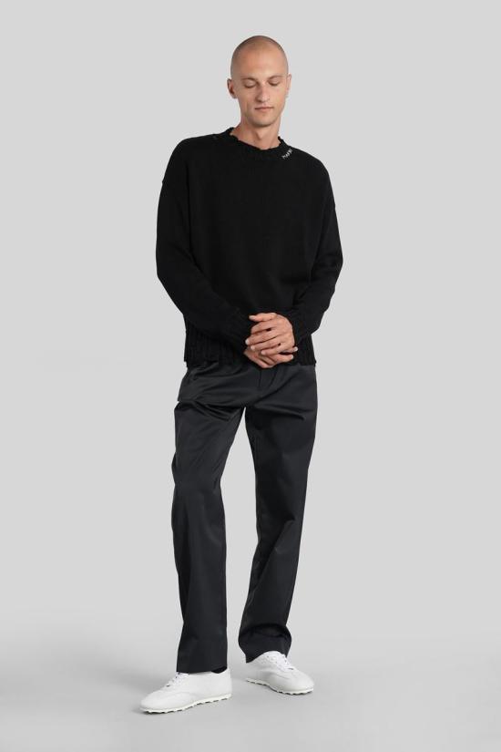 25FW 마르니 스웨터 383227 GCMG0210A0UFC652 Black - MARNI