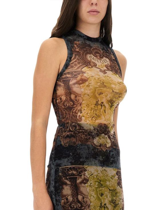 25FW 장 폴 고티에 민소매 티셔츠 TO304 M006P5740 MULTICOLOUR - JEAN PAUL GAULTIER