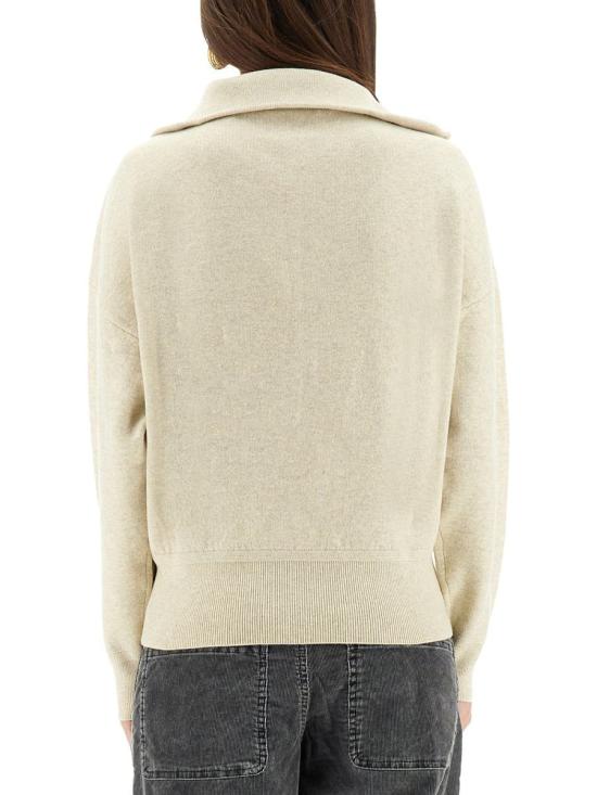 25FW 이자벨마랑에뚜왈 AXELLE 악셀 집업 가디건 CA0004FB A3L75E02LY Beige - ISABEL MARANT ETOILE