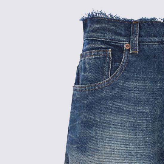 25FW MM6 메종마르지엘라 데님 팬츠 S52LA0266M30017962 MEDIUM BLUE - MM6 MAISON MARGIELA