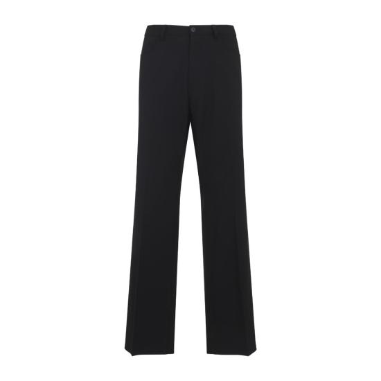 25FW 발렌시아가 핀스트라이프 팬츠 850705 TJT21 1000 Black