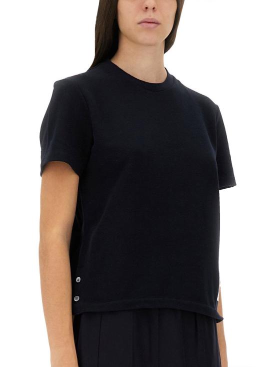 25FW 톰브라운 반팔 티셔츠 FJS013A 00050415 BLUE - THOM BROWNE