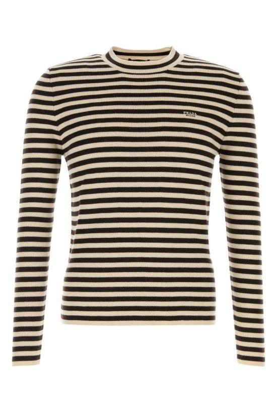 25FW 프라다 스웨터 UMF125SOOO18FF F0061 STRIPPED