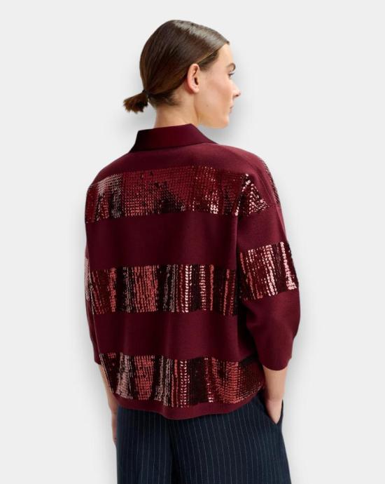 25FW 에센셜앤트워프 폴로 티셔츠 ILLUMINATI I3MM Combo3 margot mauve - ESSENTIEL ANTWERP