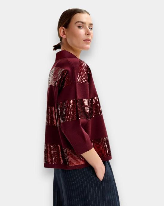 25FW 에센셜앤트워프 폴로 티셔츠 ILLUMINATI I3MM Combo3 margot mauve - ESSENTIEL ANTWERP