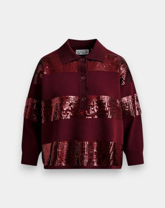 25FW 에센셜앤트워프 폴로 티셔츠 ILLUMINATI I3MM Combo3 margot mauve