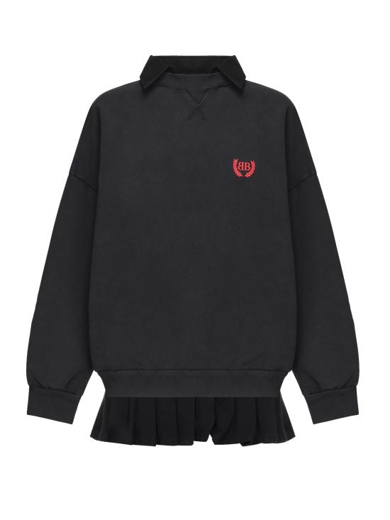 25FW 발렌시아가 로고 스웨트셔츠 837035 TSVC61041