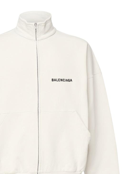 25FW 발렌시아가 긴팔 티셔츠 844162 TSVP19012 Off white - BALENCIAGA