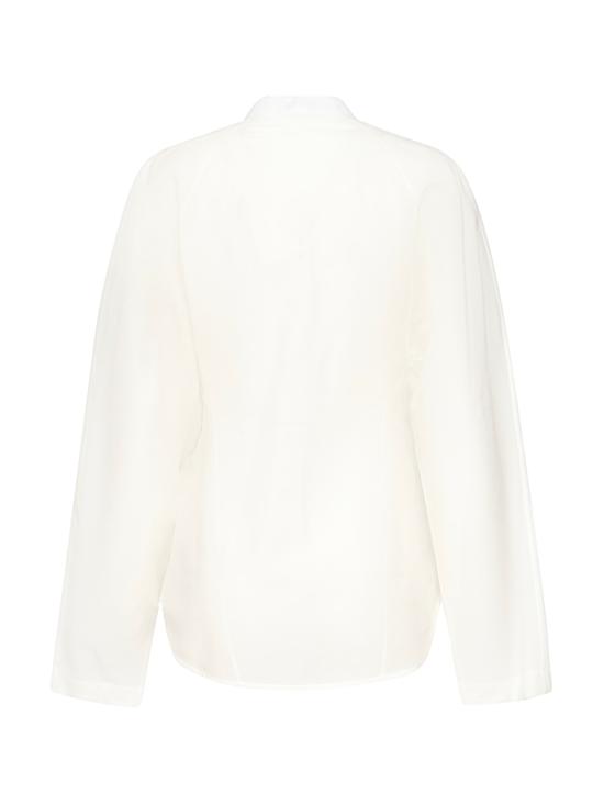 26SS 알라이아 셔츠 AA9C0988W069B 000 White - ALAIA