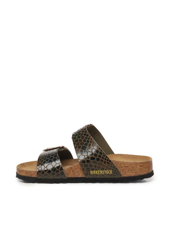 26SS 버켄스탁 샌들 1030888 SHINY SNAKE SAGE - BIRKENSTOCK