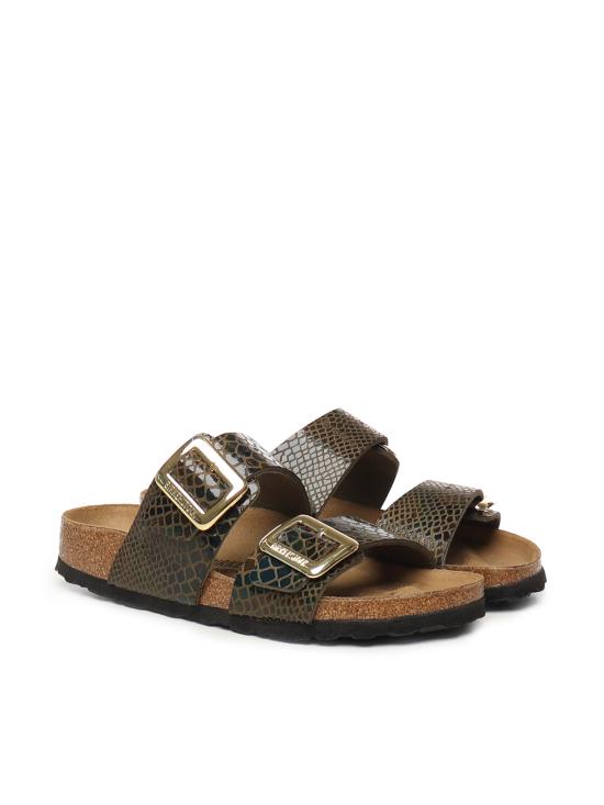 26SS 버켄스탁 샌들 1030888 SHINY SNAKE SAGE - BIRKENSTOCK
