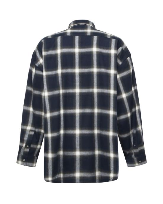 25FW 아크네 스튜디오 셔츠 BB0632 AV7 NAVY MULTI - ACNE STUDIOS