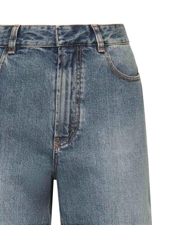 25FW 알라이아 데님 팬츠 AA9P1181D006B 505 BLEU MINERAL - ALAIA