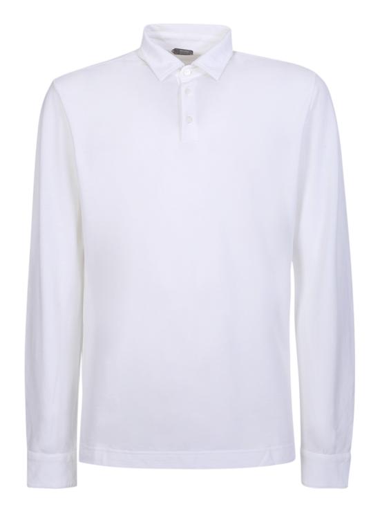 25SS 자노네 폴로 티셔츠 811819 ZG380 Z0001 White