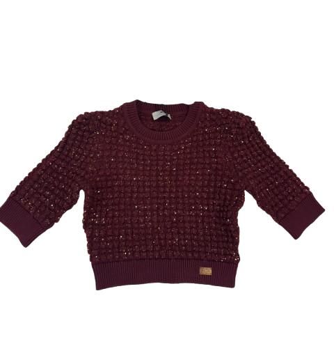 25FW 엘리자베타프랜치 스웨터 MK18Q56E2 CG3 Rouge noir - ELISABETTA FRANCHI