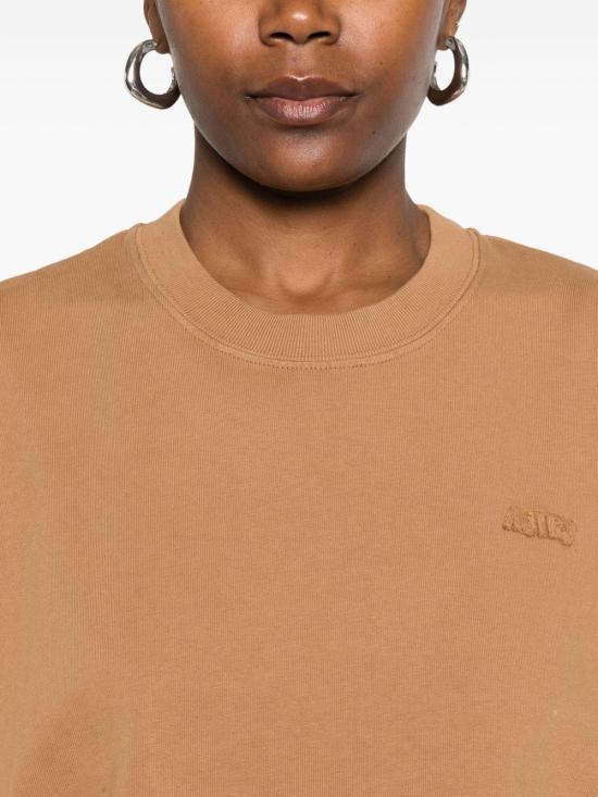 25FW 오트리 반팔 티셔츠 TSPW I8ONWALNUT - AUTRY