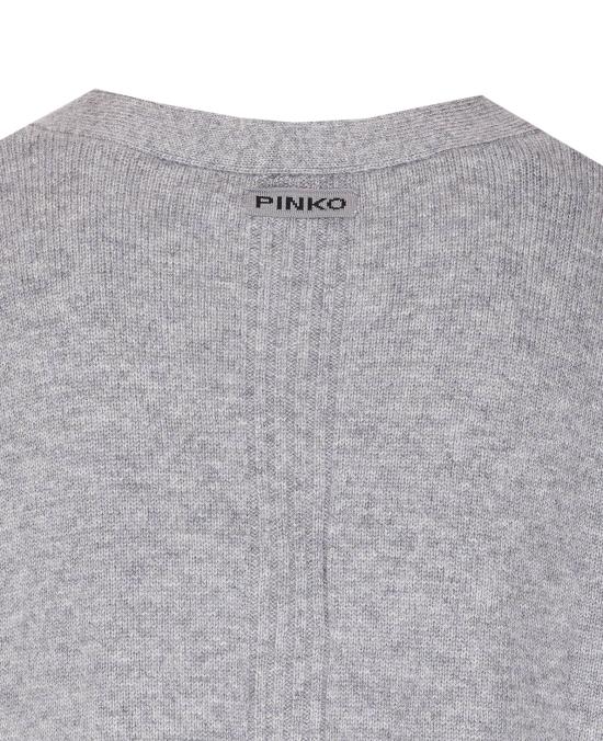 25FW 핑코 가디건 105451 A2Q9II2 Grey - PINKO