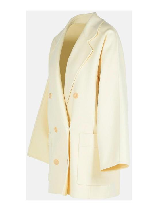  막스마라 ORMA 오르마 더블 브레스티드 울 캐시미어 자켓  2511081021600008 White - MAX MARA