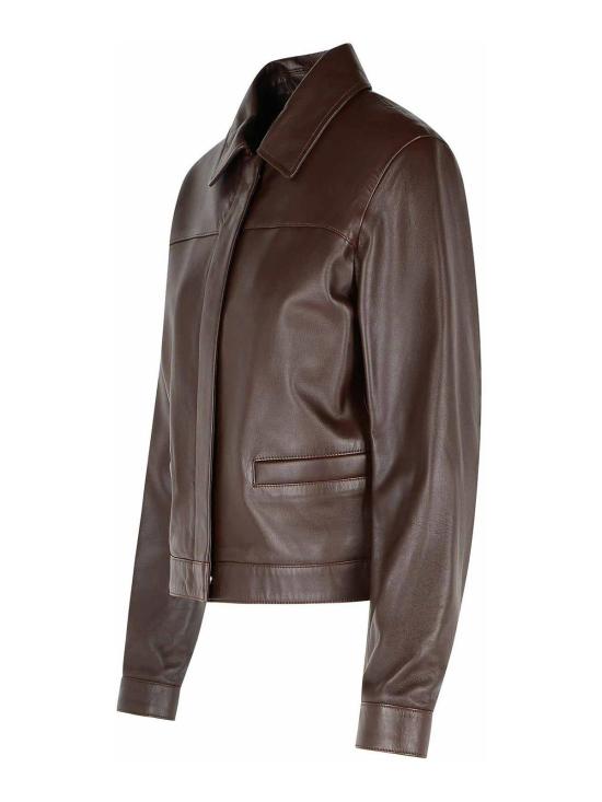  루루 스튜디오 자켓 ASCOTBROWN Brown - LOULOU STUDIO