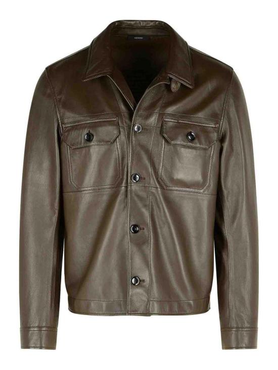 25FW 톰포드 자켓 LJS001LMN022KB372 Brown