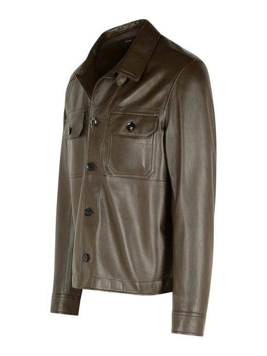 25FW 톰포드 자켓 LJS001LMN022KB372 Brown - TOMFORD