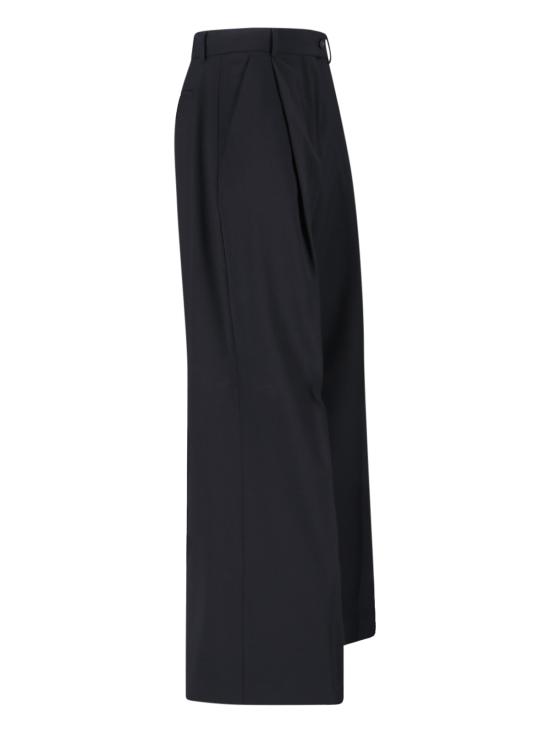 25FW 스포트막스 스트레이트 팬츠 2522136021600 004 Black - SPORTMAX