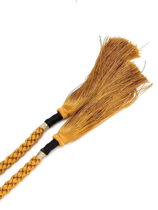 25FW 포르테포르테 슬림 벨트 7359MYBELTORO Gold - FORTE FORTE