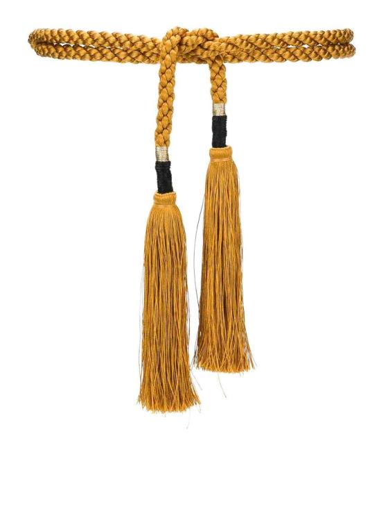 25FW 포르테포르테 슬림 벨트 7359MYBELTORO Gold